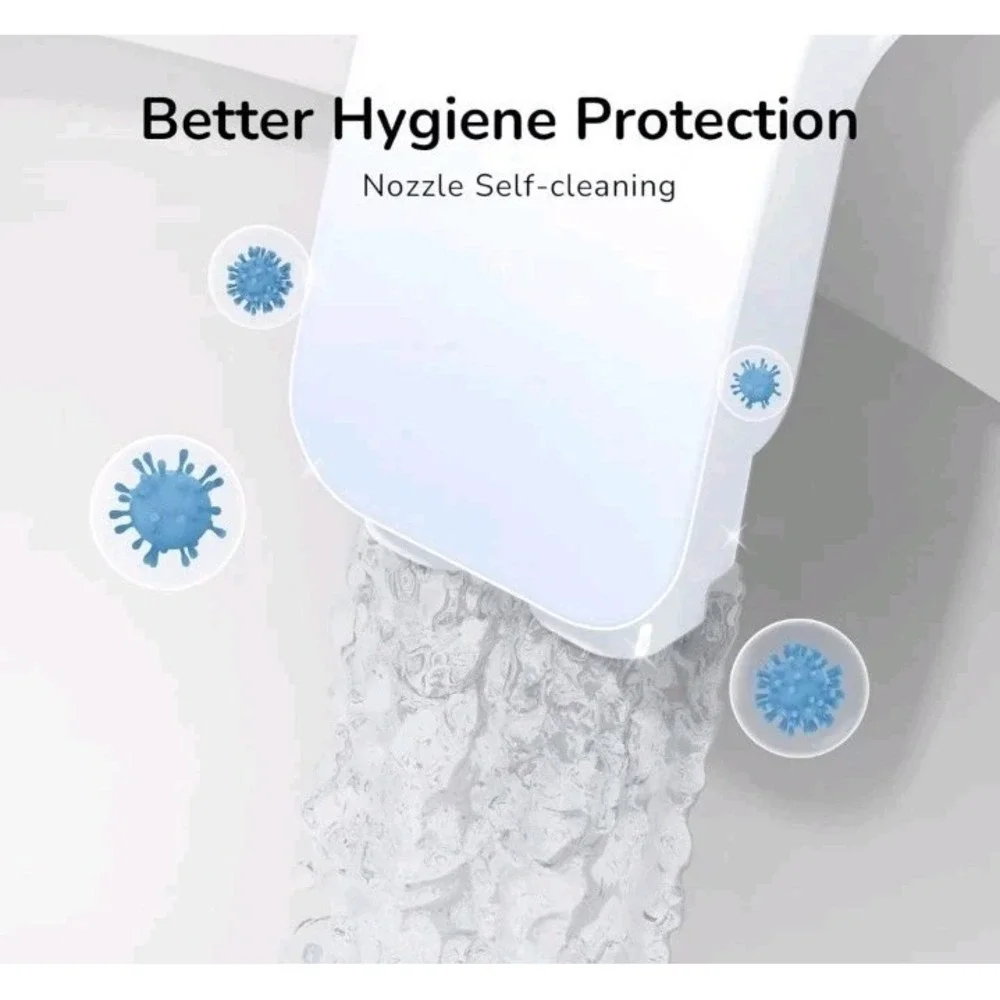 Bath & Bum Bidet, Ultra-Slim‎ Bidet Attachment, Non-Electric Bidet Toilet Seat